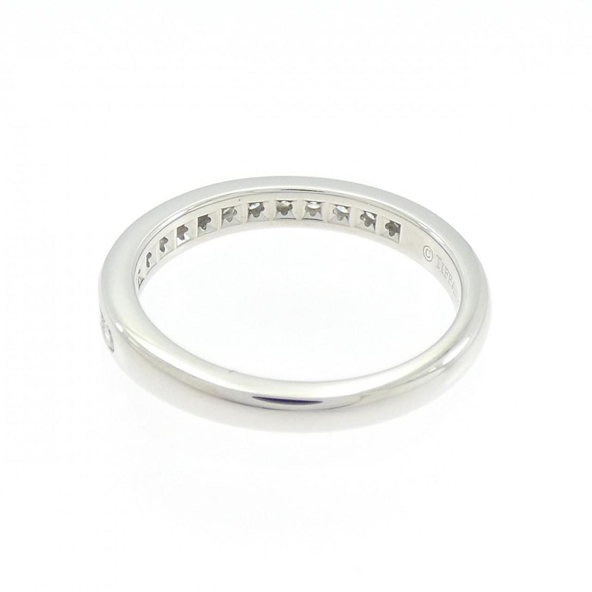 Tiffany & Co. Half Circle Channel Setting Ring — view 4