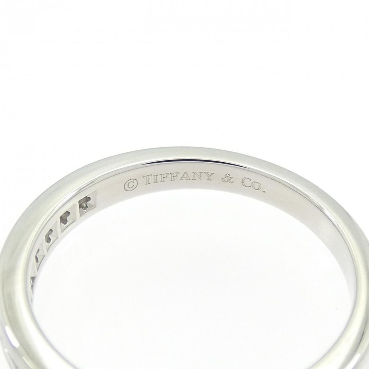 Tiffany & Co. Half Circle Channel Setting Ring — view 5