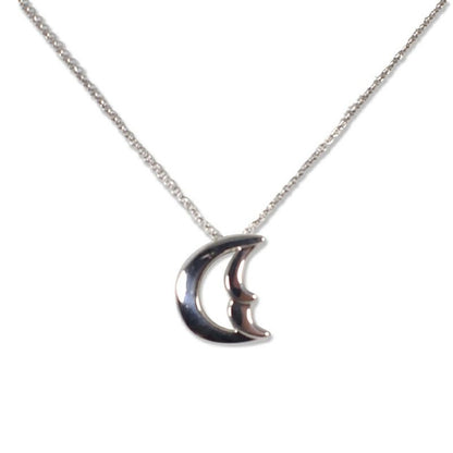 Crescent Moon Pendant Necklace