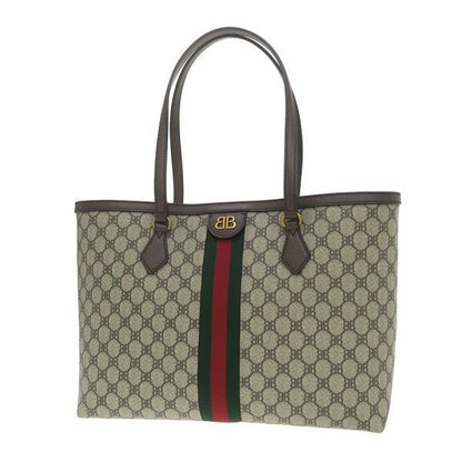 Gucci Tote Canvas Brown