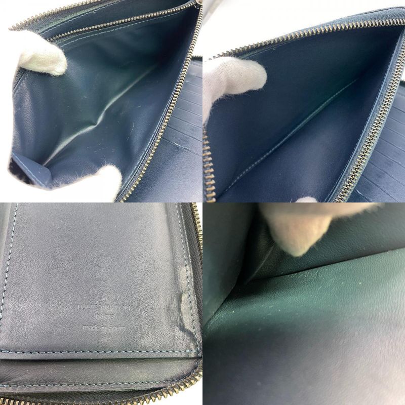 Louis Vuitton N63549 Vertical Zippy Wallet Damier Infini Long Wallet Brand Card