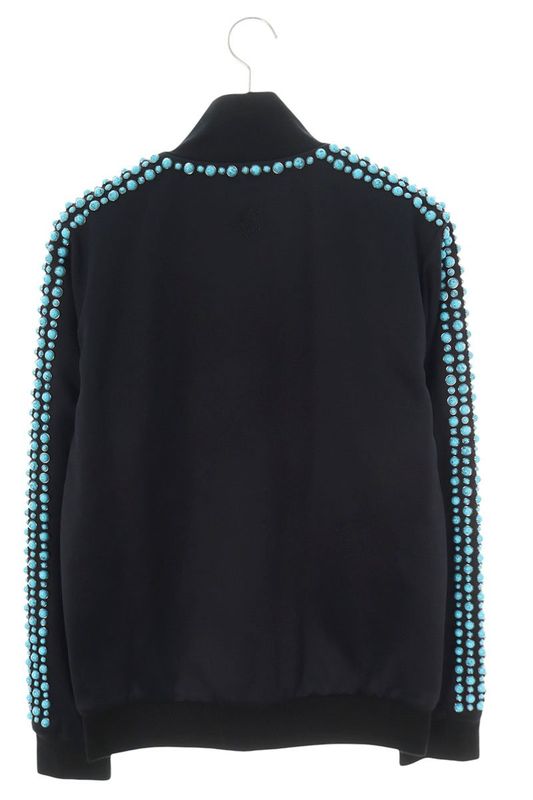 Louis Vuitton 24AW Rm242m HYQ Hry75w Turquoise Style Decor LV Logo Track Jacket