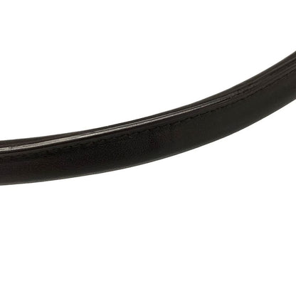 Gucci Handbag GG Pattern 13730 Dark Brown And Black Leather