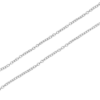 Tiffany & Co Alphabet Letter M Silver 925 Ladies 2.2g Necklace