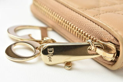 Christian Dior Wallet Christian Dior Long Wallet Diorissimo Beige Gold