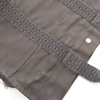 Hermes Tote Her Line MM Gray Canvas — view 9