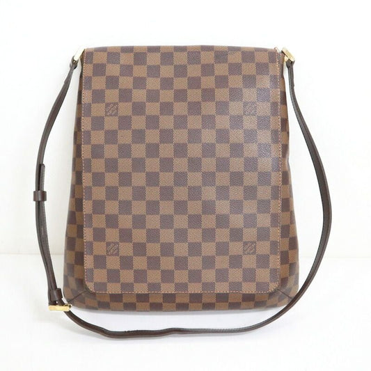 Louis Vuitton Musette Shoulder Bag Damier Ebene Evenue