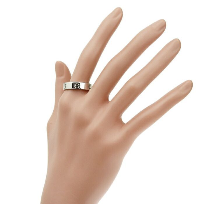 Cartier Love Ring Pt950 Platinum #63 Equivalent To Size 23 Rings Accessories