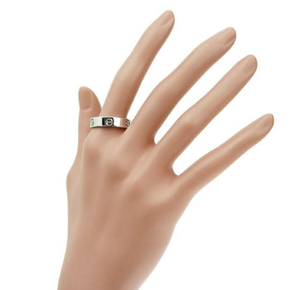 Cartier Love Ring Pt950 Platinum #63 Equivalent To Size 23 Rings Accessories