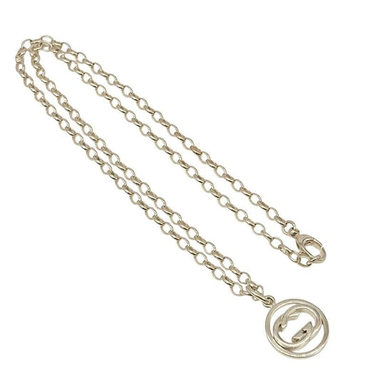 Gucci Necklace Double G Interlocking Pendant