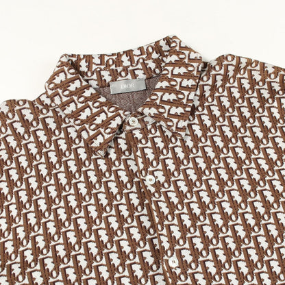 Dior Oblique Cotton Jacquard Overcoat Shirt — view 5