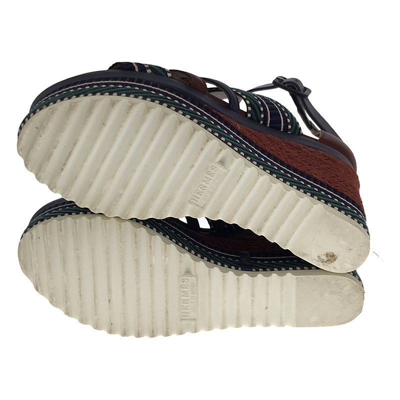 Hermes | 2018ss | Roma Espadrille Sandals | 35 | Multi | Women