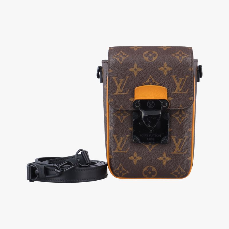 Louis Vuittons Lock Ebène Damier Canvas M82535ic Chip