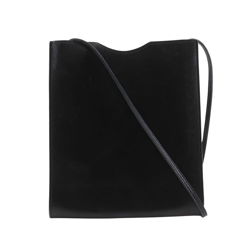 Hermes Onymetou Calf Black Unisex Shoulder Bag