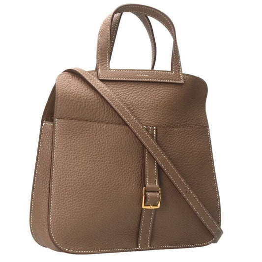 Hermes Arsene 25 Stamped U Ghardware Leather Shoulder Bag Men's