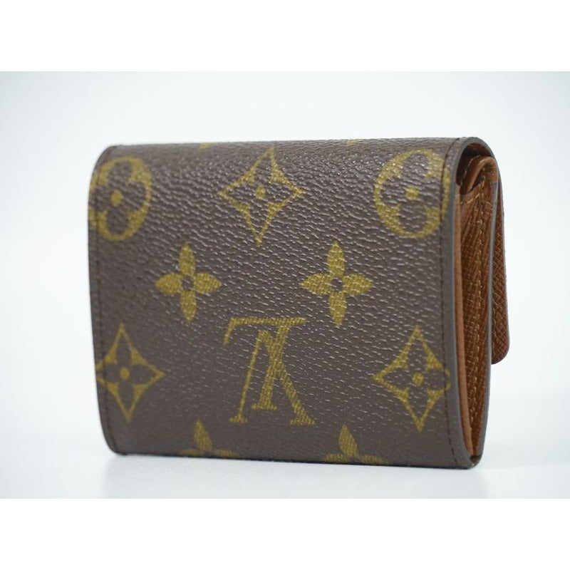 Louis Vuitton Porte Monnaie Pla Monogram Coin Case Purse — view 2