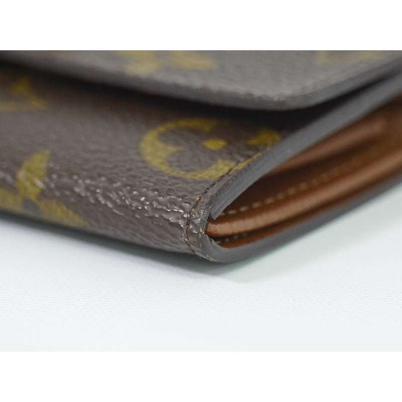 Louis Vuitton Porte Monnaie Pla Monogram Coin Case Purse — view 5