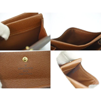 Louis Vuitton Porte Monnaie Pla Monogram Coin Case Purse — view 9