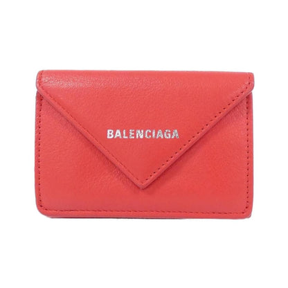 Balenciaga Paper Mini Wallet Rouge Tango