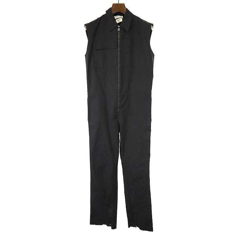 Bottega Veneta 20 SS Sleeveless Cotton Jumpsuit Black 36 Vkj40