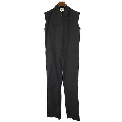 Bottega Veneta 20 SS Sleeveless Cotton Jumpsuit Black 36 Vkj40