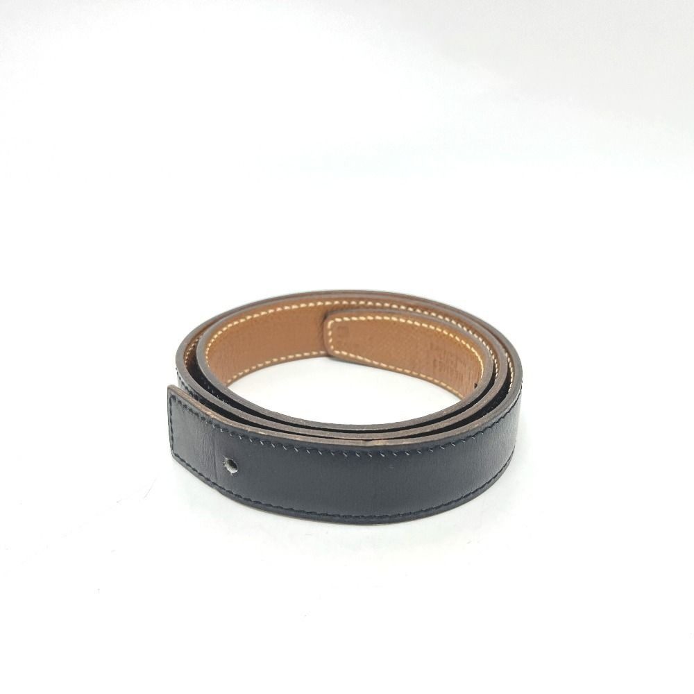 Hermes Belt Only Box Calf Black