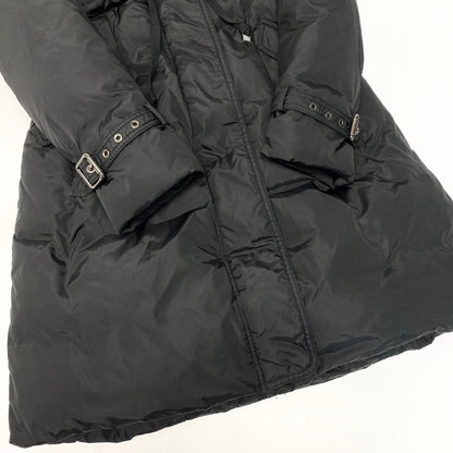 Moncler Phalangere Long Down Coat 00 Black — view 5