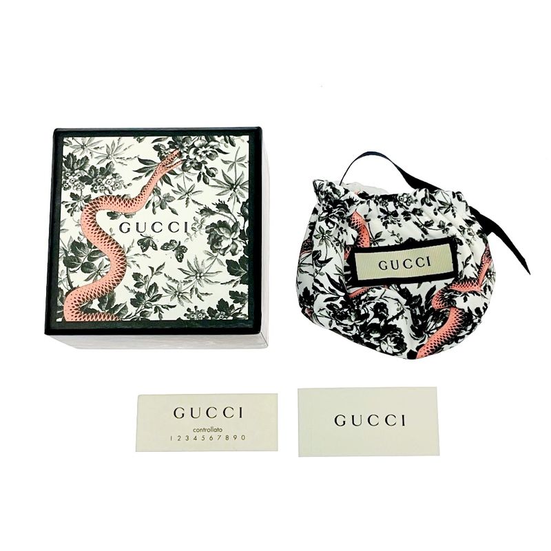 Gucci Silver Interlocking Double G Necklace 24.6g 925 Engraved 350138 Necklace