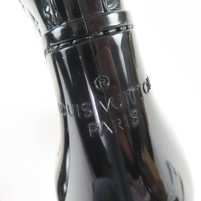 Louis Vuitton Splash Line Monogram Rubber Rain Boots Long Black — view 9