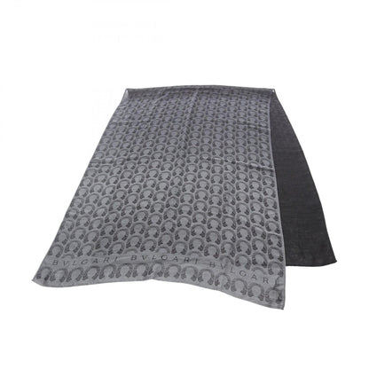 Bvlgari Shawl All Over Pattern Silk Muffler A Scarf