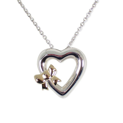 Tiffany & Co. 925 750 Ribbon Pendant