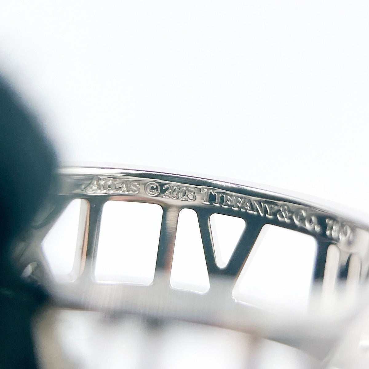 Tiffany & Co. Open Atlas White Gold Ring — view 11
