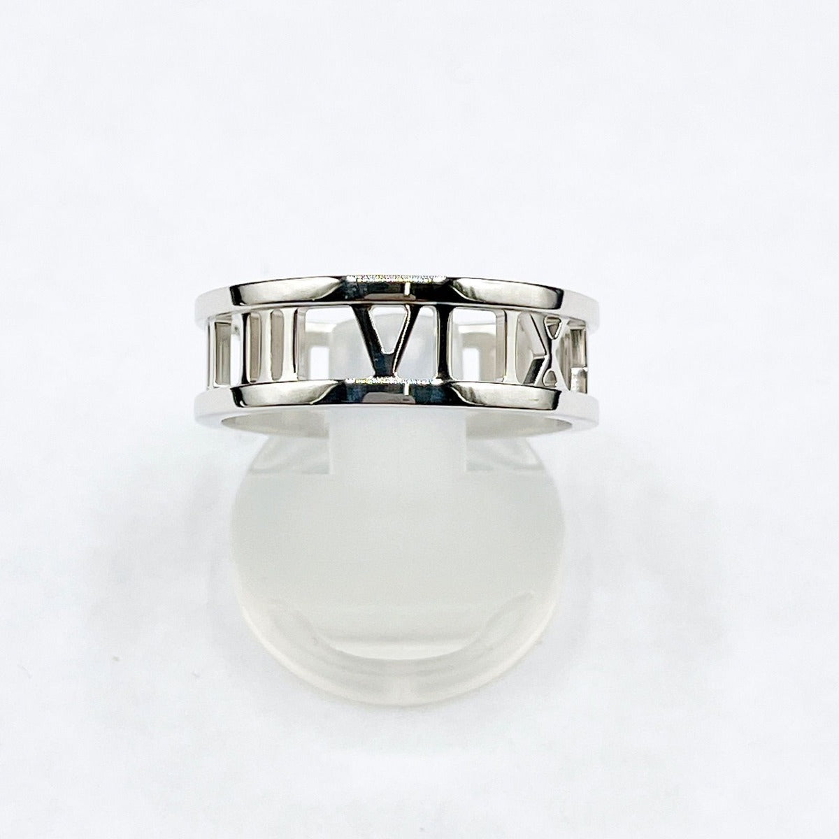 Tiffany & Co. Open Atlas White Gold Ring — view 2