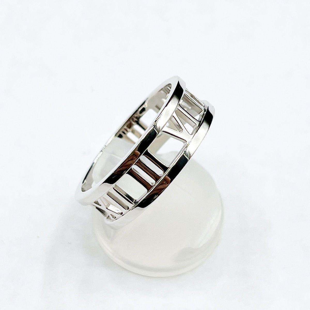 Tiffany & Co. Open Atlas White Gold Ring — view 4