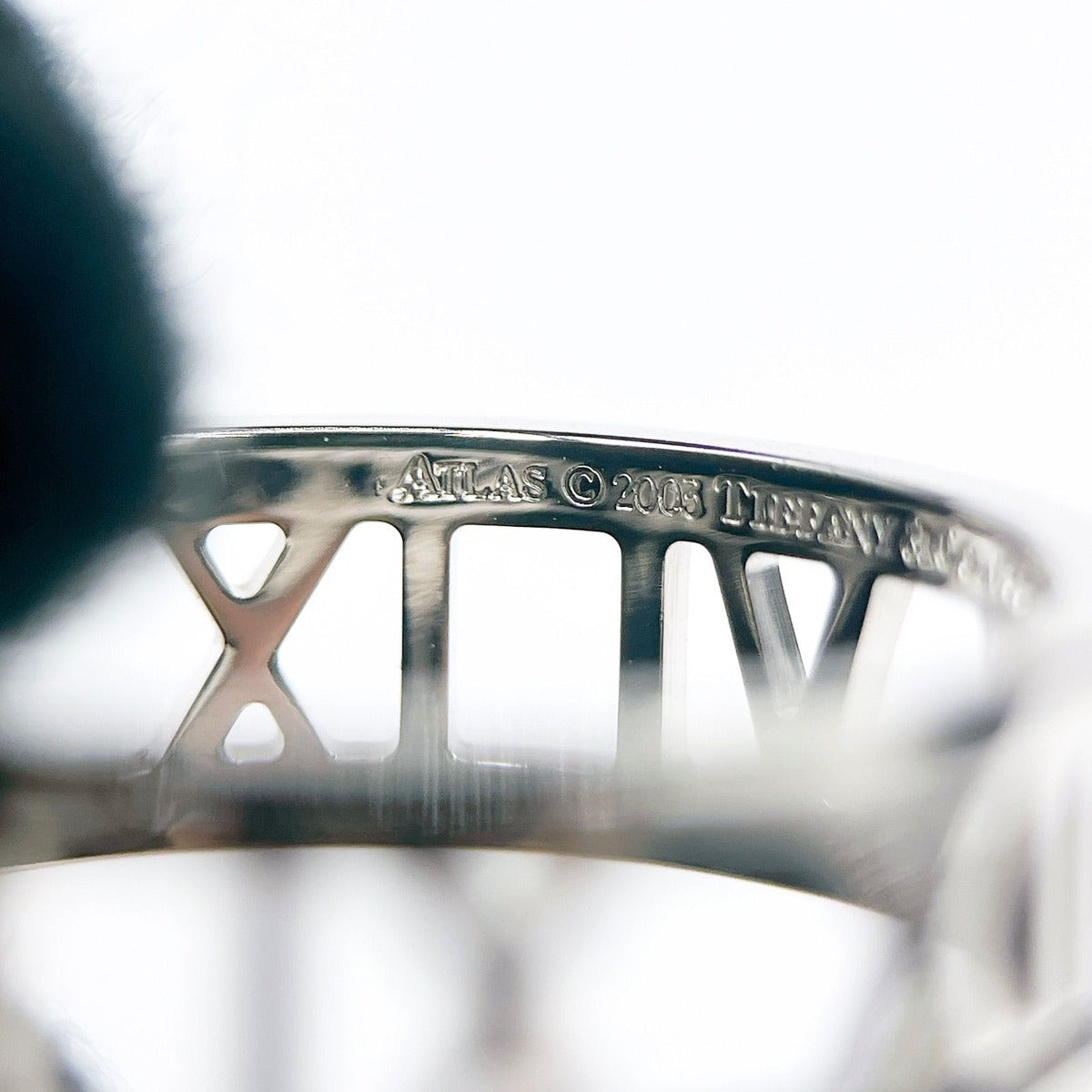 Tiffany & Co. Open Atlas White Gold Ring — view 10