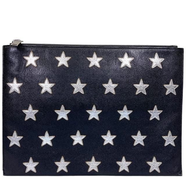 Saint Laurent Paris Clutch Bag Second Pochette Star Stars