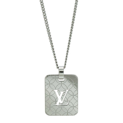 Louis Vuitton Pendentif PM Necklace Pendant Silver