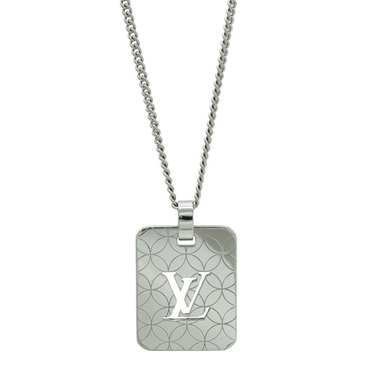 Louis Vuitton Pendentif PM Necklace Pendant Silver