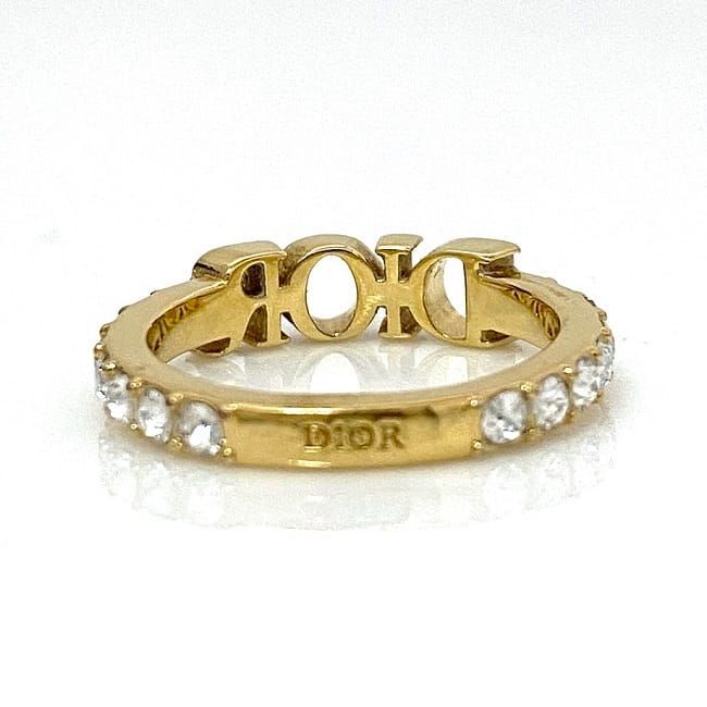 Christian Dior Ring Gold #10 #11 S GP