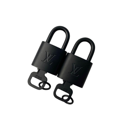 Louis Vuitton Padlock 2 Piece Set 667 663 Matte Black