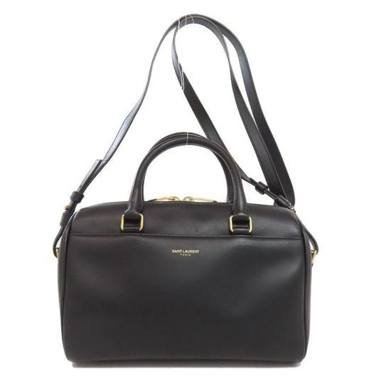 Saint Laurent Baby Duffle 2WAY Handbag Leather Women