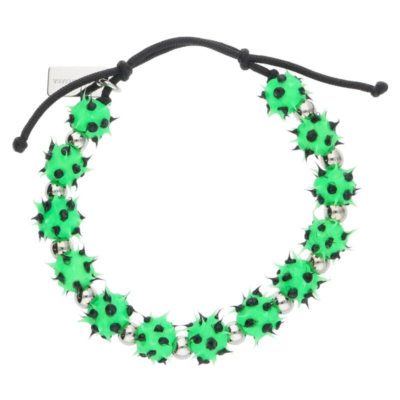 Balenciaga 24AW Malibu Silicon Ball Bracelet Men's
