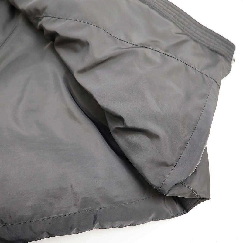 Prada Fur Down Coat 29e117 106o Gray 40