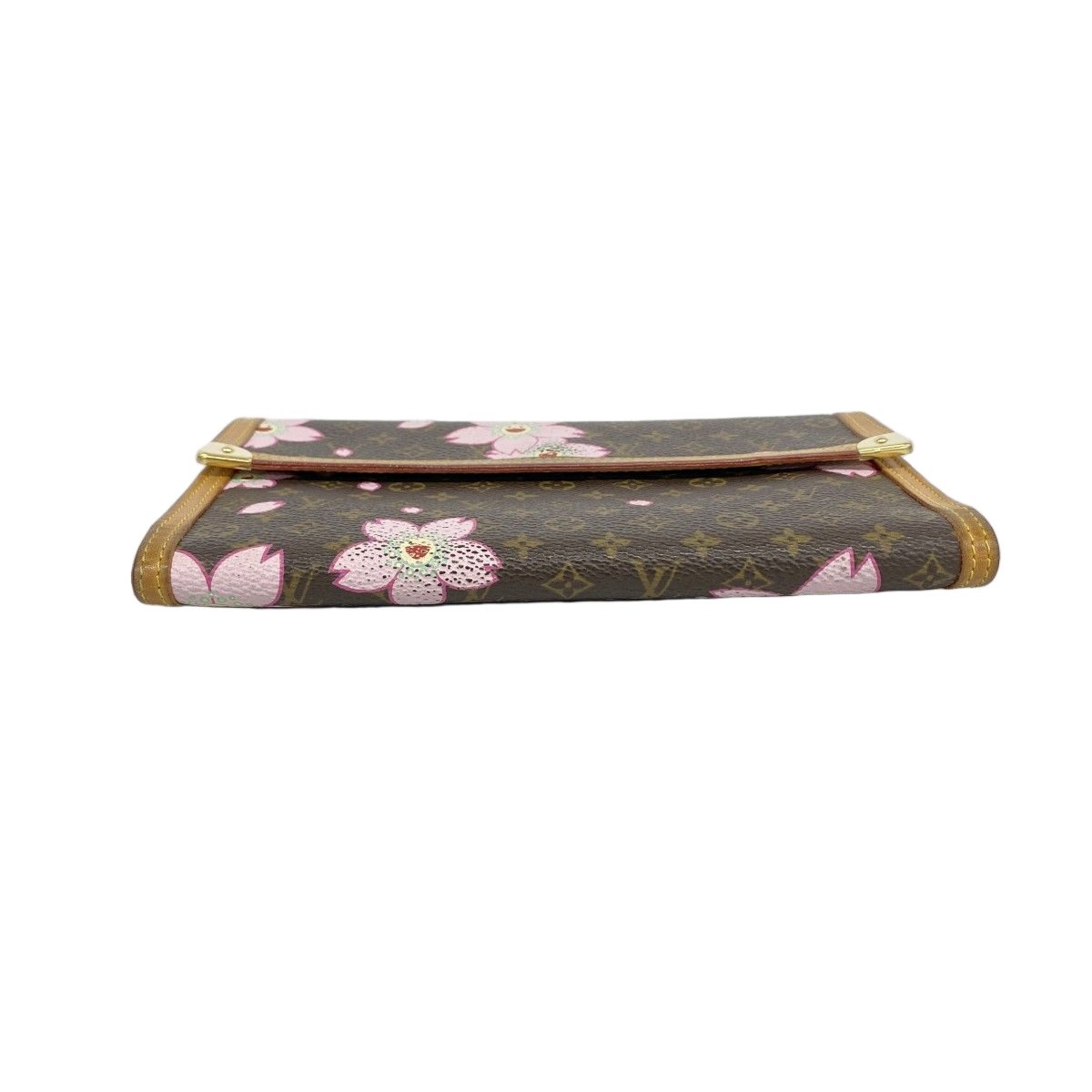 Louis Vuitton Trifold Wallet Monogram Cherry Blossom Porte Tresor International — view 2
