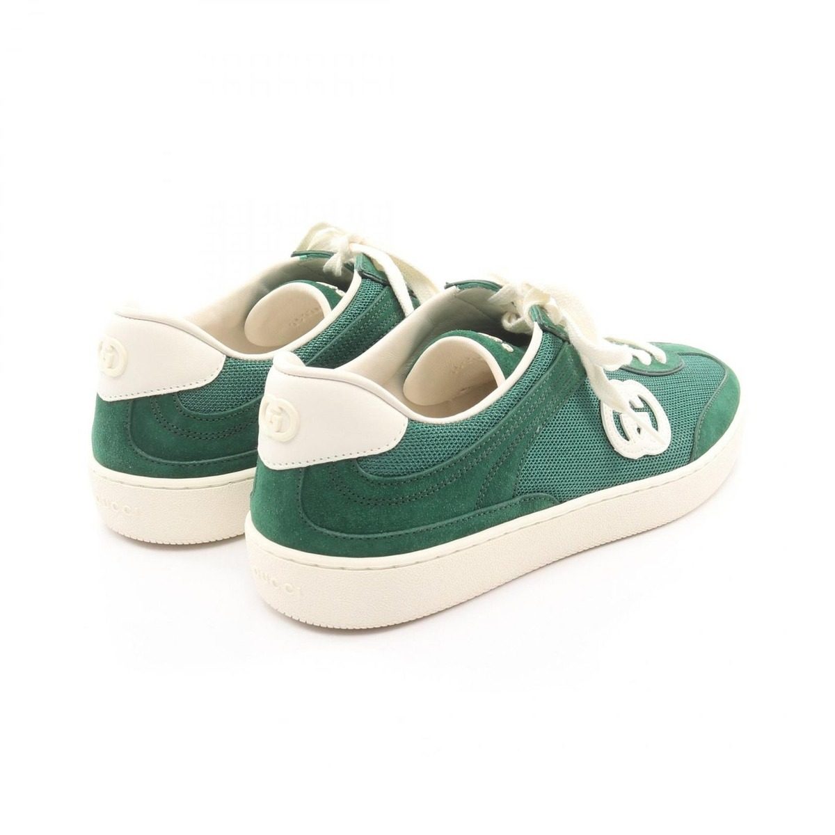 Gucci Sneakers Suede Green — view 2