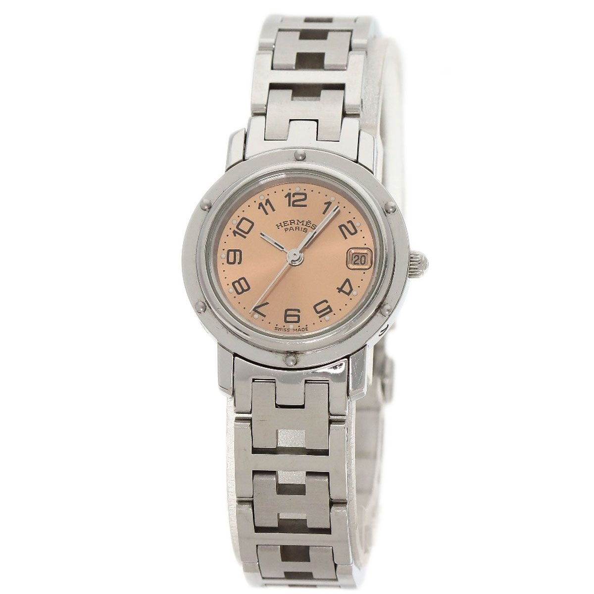 Hermes Clipper Watch SS