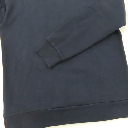 Louis Vuitton Taffetaje Logo Sweatshirt Crew-neck XL Navy- Cotton Tops