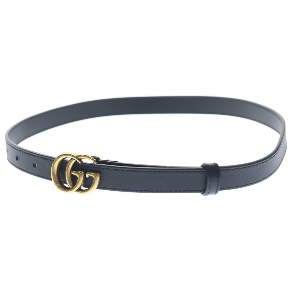 Gucci GG Marmont Leather Belt Gold