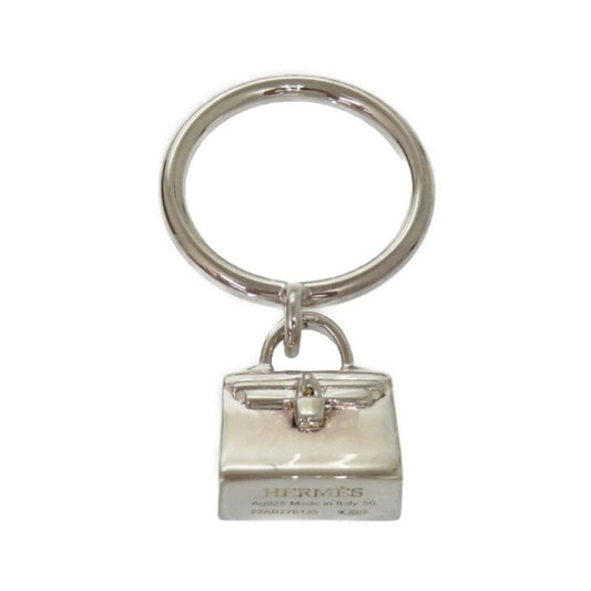 Hermes Amulet Kelly Ring Silver 925 Accessories 0165