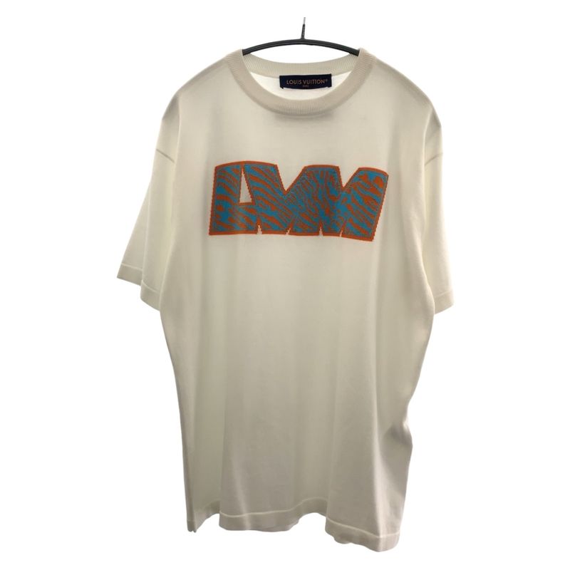 Louis Vuitton LVM Size S White Multicolor Hpn15wha0 Rm232m Short Sleeve T-shirt